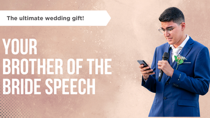 Bespoke Ai Brother of the Bride Speech